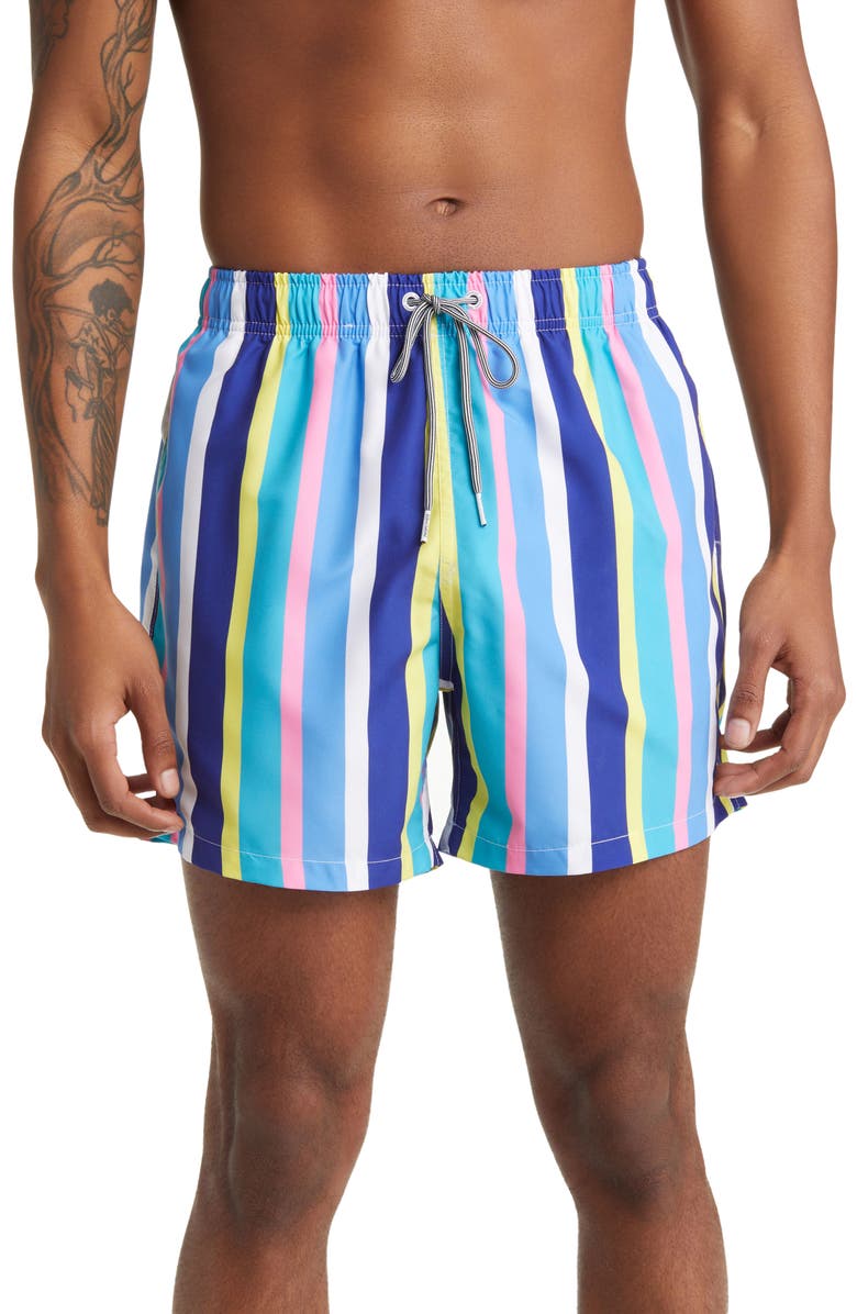 Boardies Crush Stripe Mid Swim Trunks, Main, color,