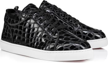 Christian Louboutin Rantulow Orlato Croc Embossed Patent