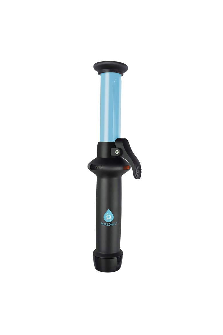 USB Rechargeable Mini Curling Iron, Main, color, Blue