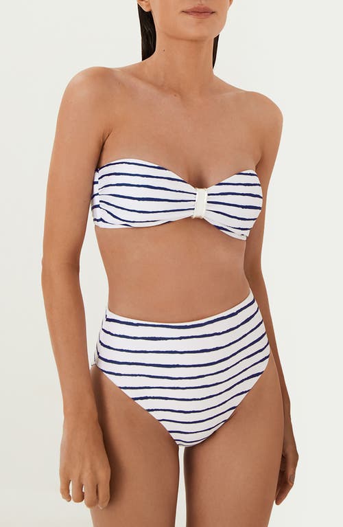 Vix Paula Hermanny Symphonie Bela Stripe High Waist Bikini Bottoms