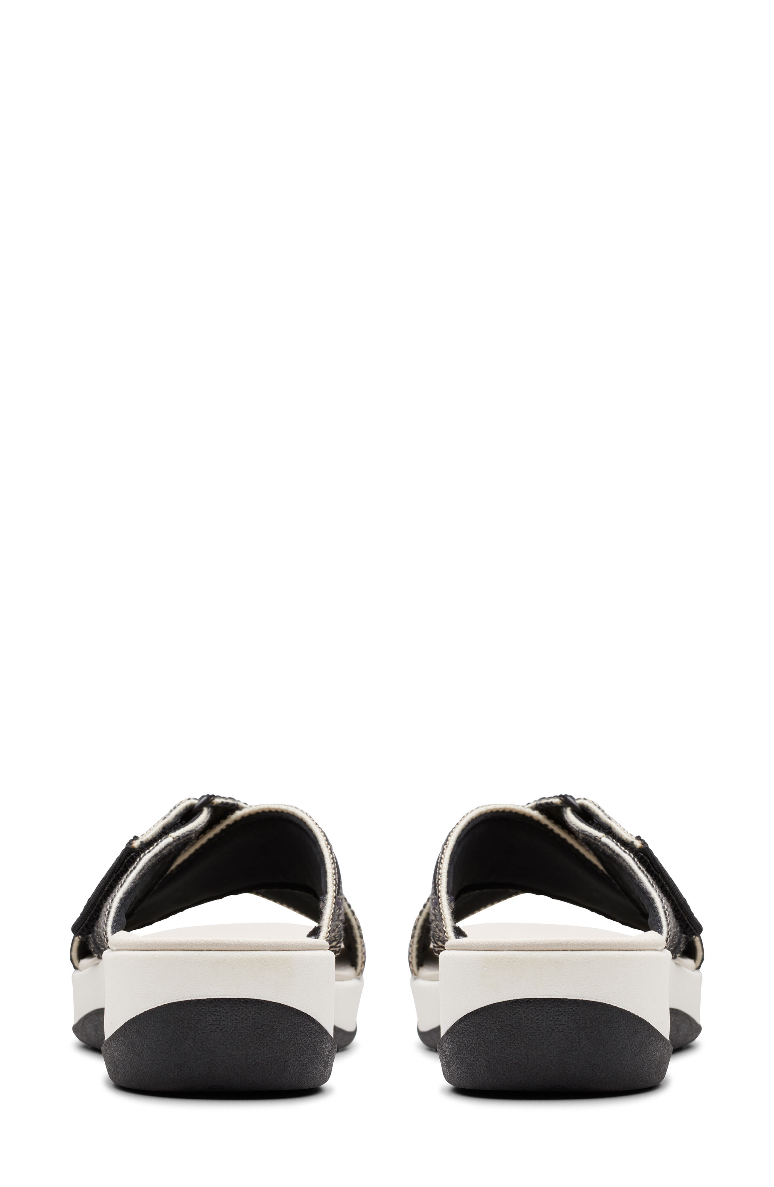 Clarks<sup>®</sup> Arla Wave Sandal, Alternate, color, Black Combi