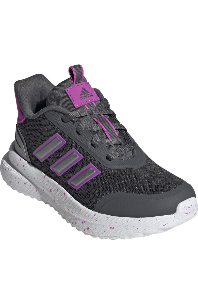 adidas x PLRPATH Kids' Running Shoe, Main, color, Grey / Purple Burst/ Iron Met.
