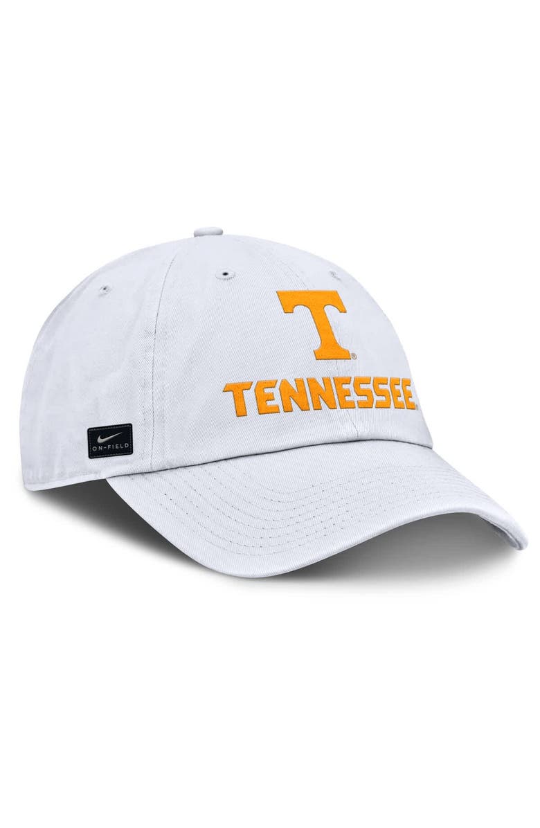 Nike Men's Nike White Tennessee Volunteers 2025 Sideline Club Adjustable Hat, Alternate, color, 