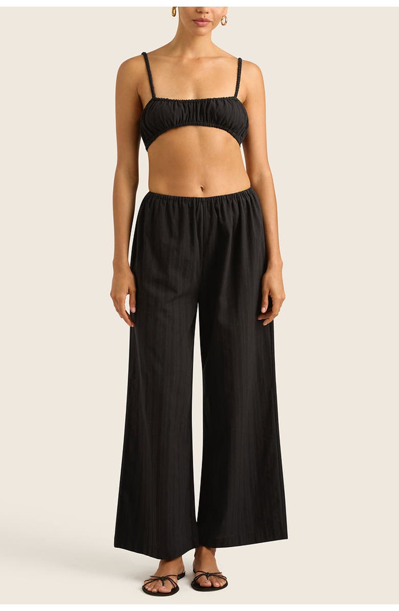 HOPE AND MAY Nia Cotton Linen Wide Leg Pant, Main, color, 