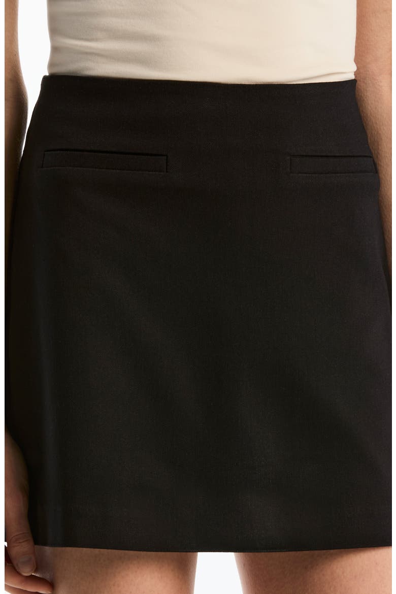 Mini Skort, Alternate, color, BLACK