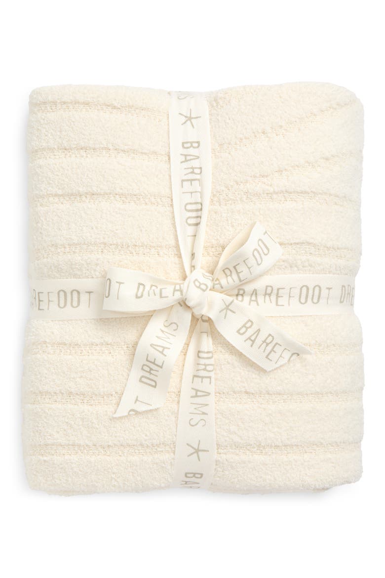 CozyChic® Textured Throw Blanket, Alternate, color, CREAM