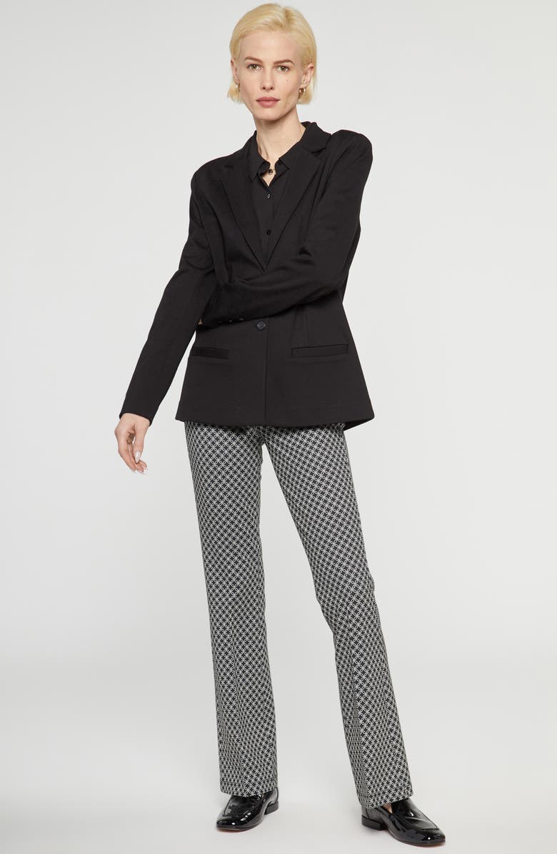NYDJ Classic Knit Blazer, Alternate, color, Black
