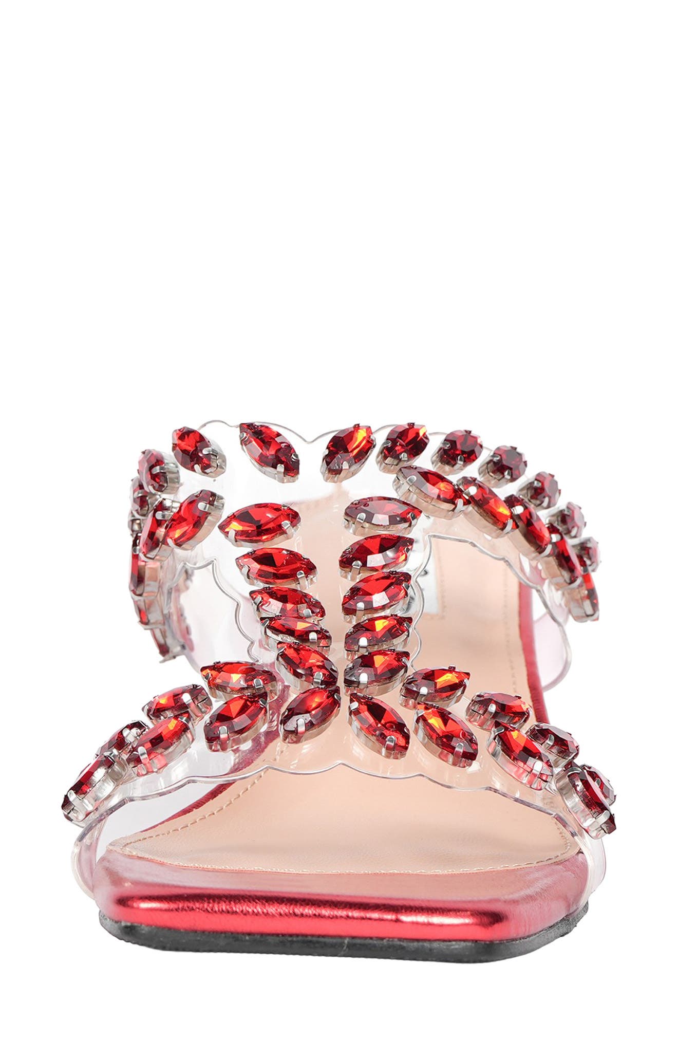 Seastar Slide Sandal, Alternate, color, RED