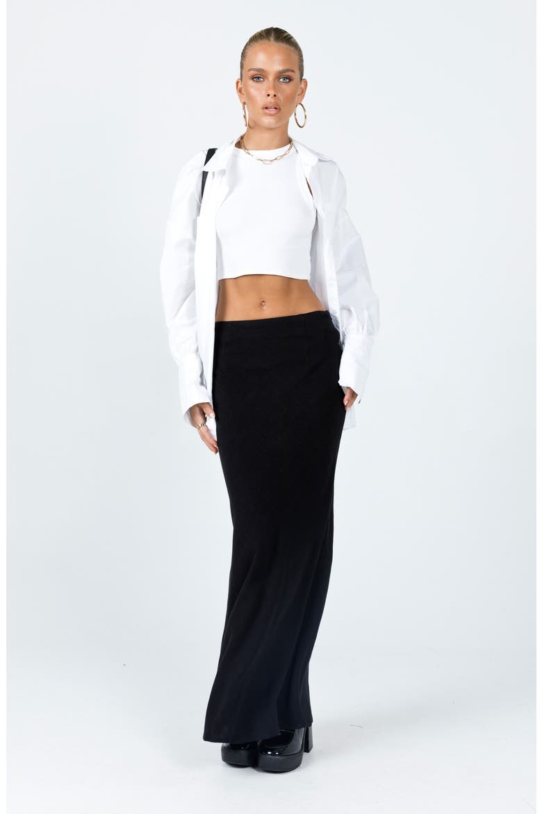 Jodie Maxi Skirt, Alternate, color, BLACK