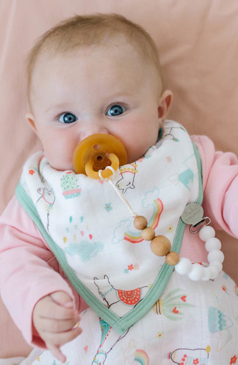 Loulou Lollipop Llama Deluxe Muslin Swaddle Blanket, Alternate, color,