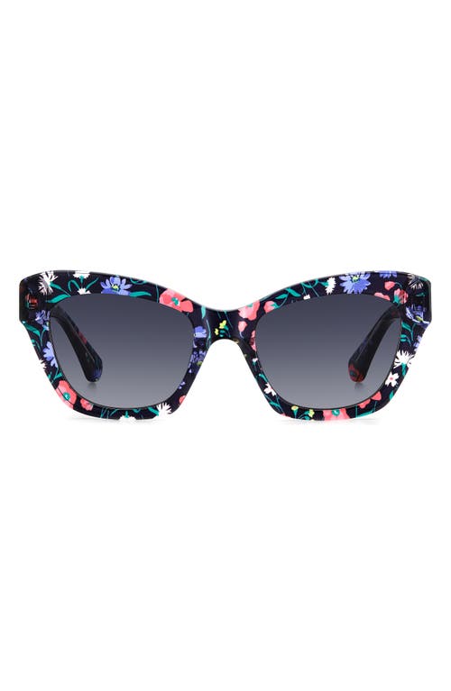 KATE SPADE KATE SPADE NEW YORK DAINA 51MM GRADIENT CAT EYE SUNGLASSES 