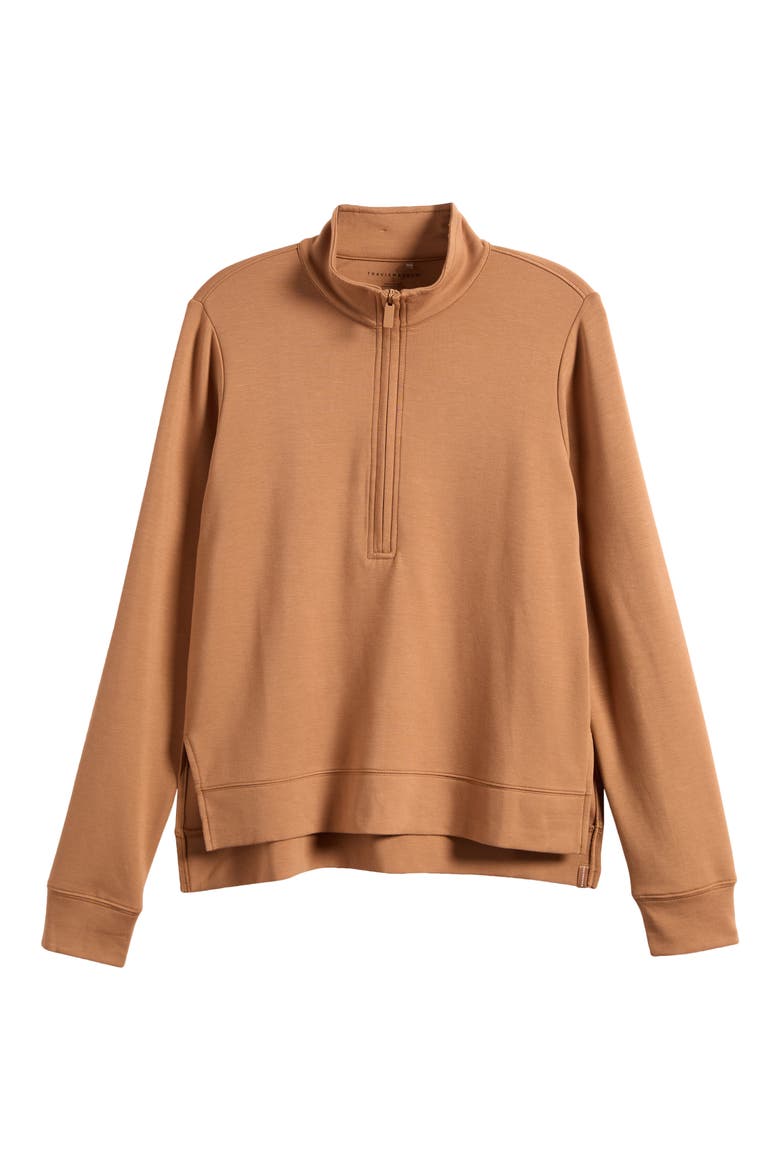 Shadow Mirage Half Zip Pullover, Alternate, color, BRONZE