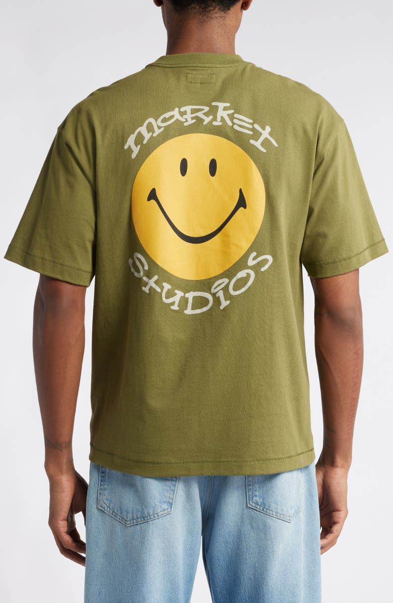 MARKET SMILEY<sup>®</sup> Arc Graphic T-Shirt, Alternate, color,
