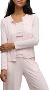 Barefoot Dreams® Scalloped Pointelle Cardigan