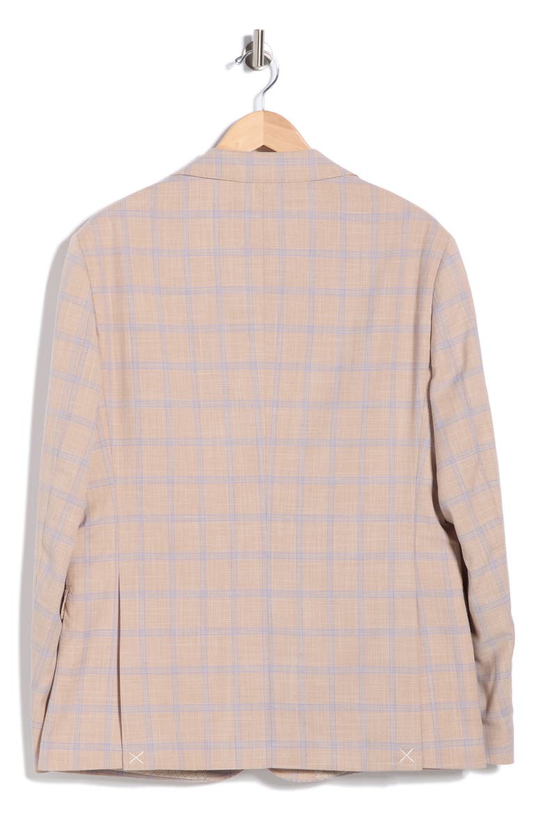 Trim Fit Sport Coat, Alternate, color, LIGHT BROWN