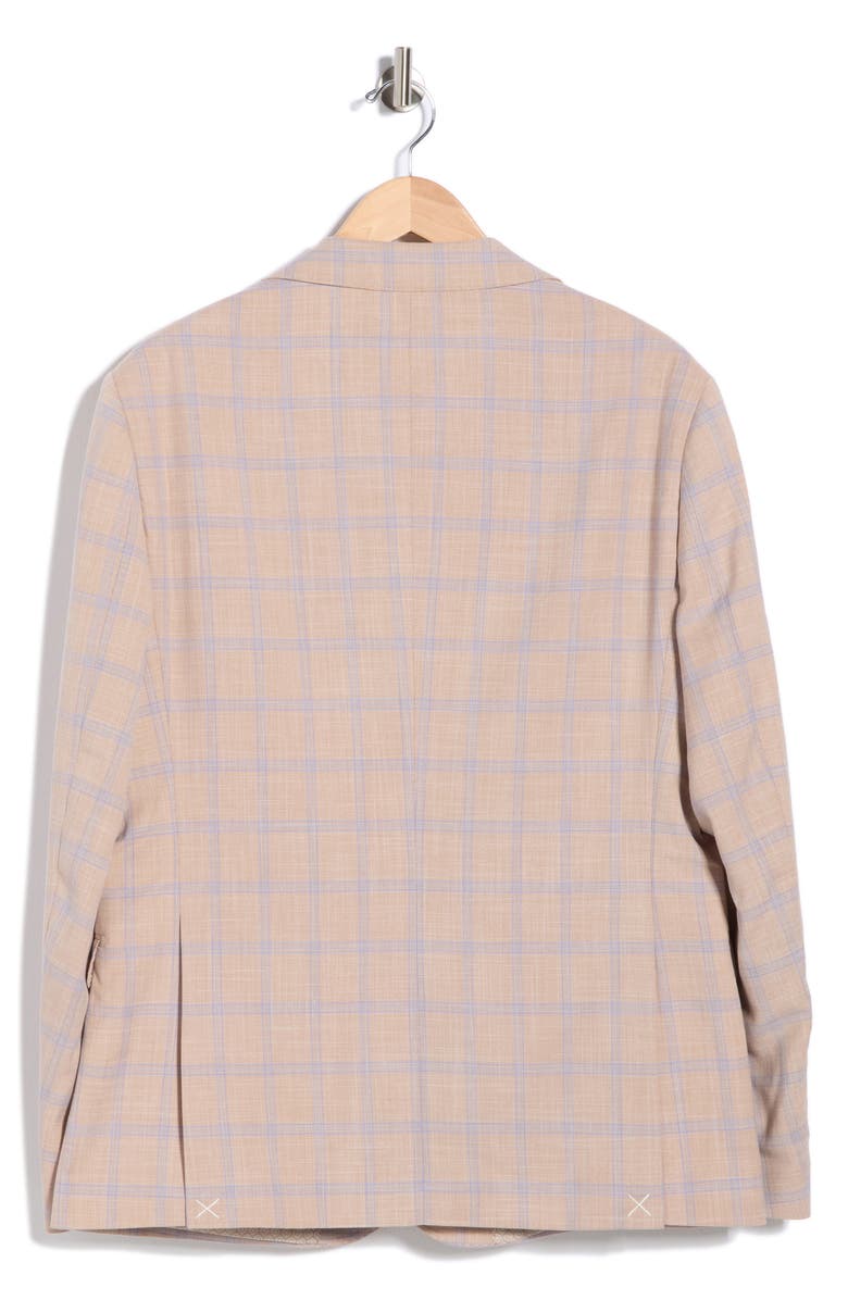 ZANETTI Trim Fit Sport Coat, Alternate, color, Light Brown