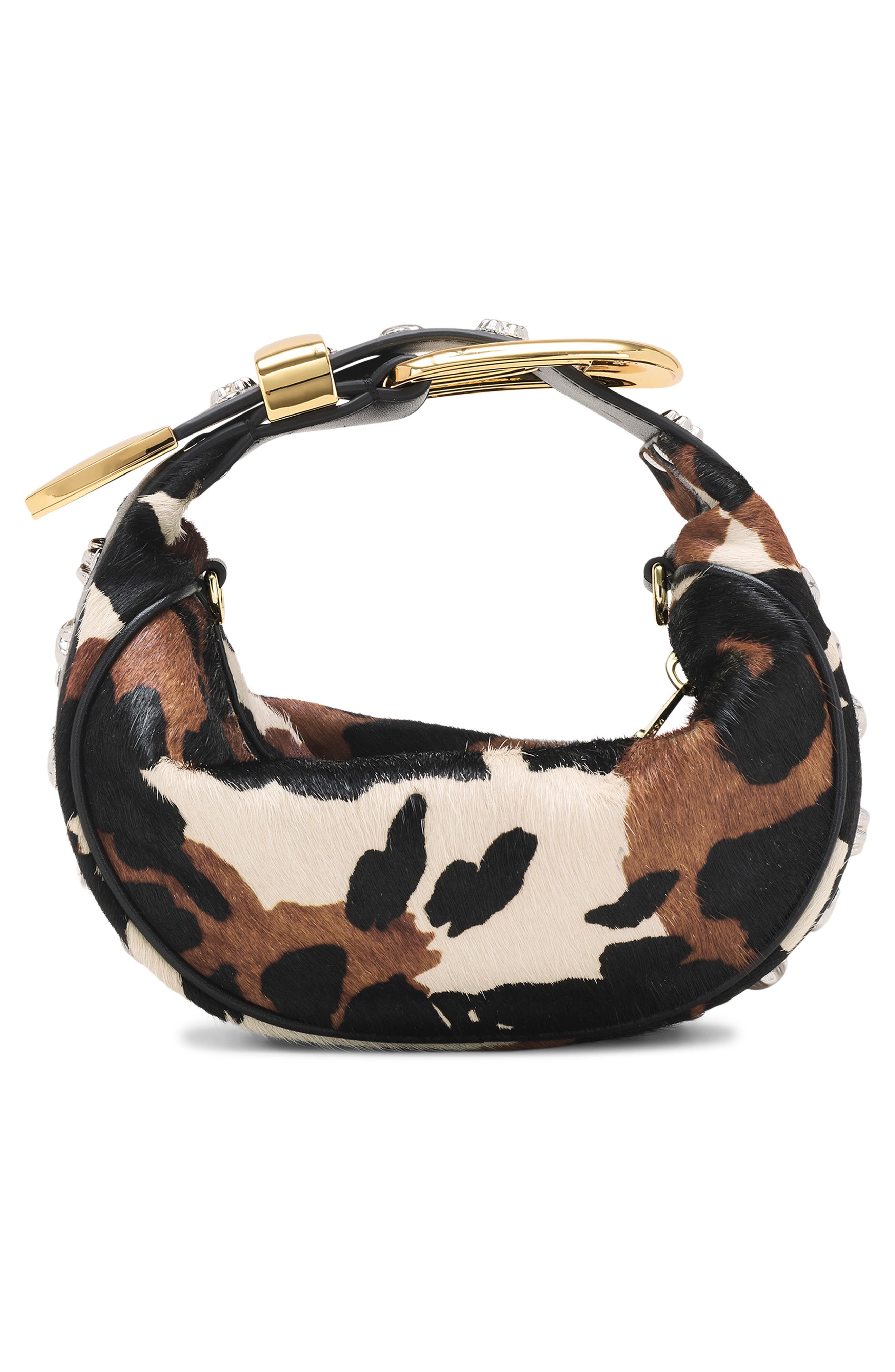 Mini Embellished Party Bag, Alternate, color, MOCHA MULTI
