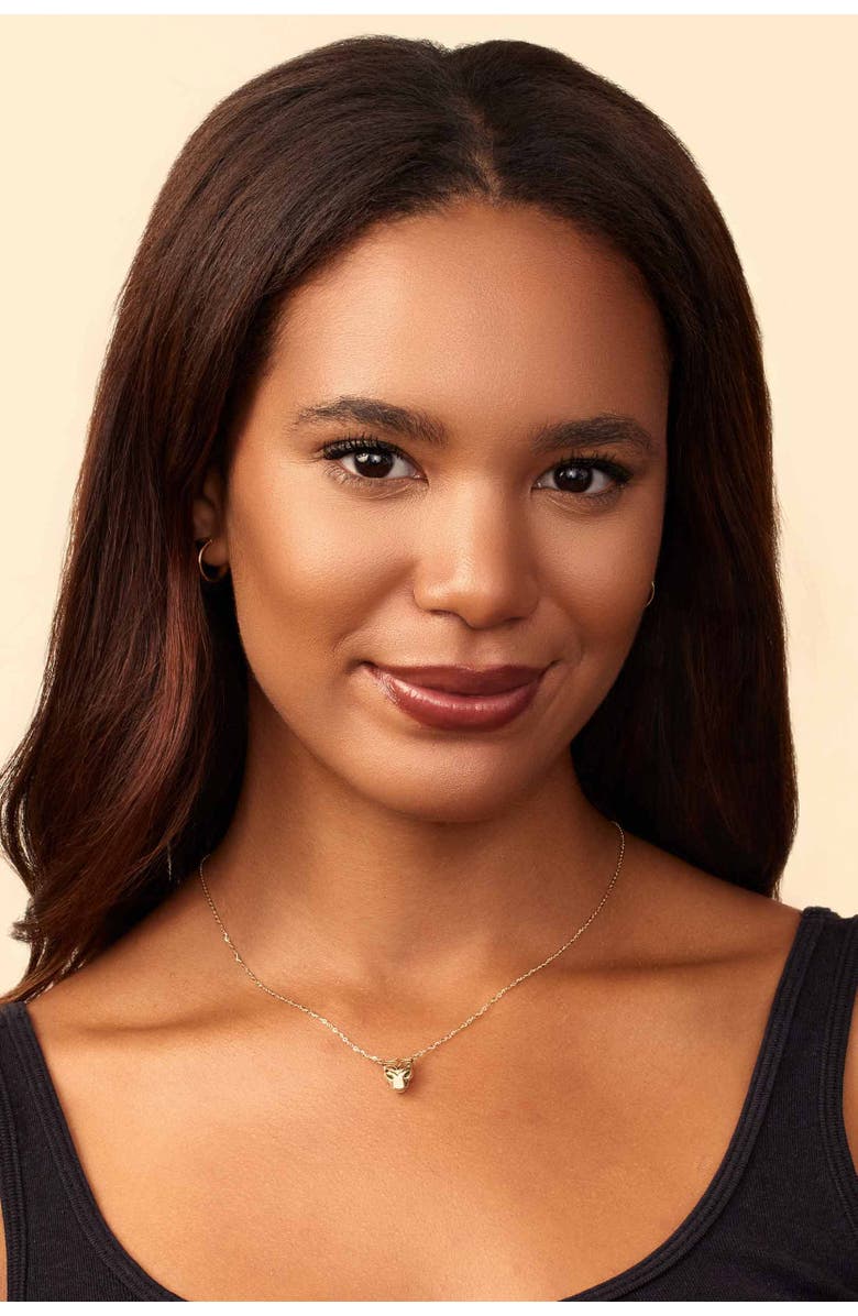 Oradina 14K Gold Majestic Panther Pendant Necklace, Alternate, color, Yellow Gold