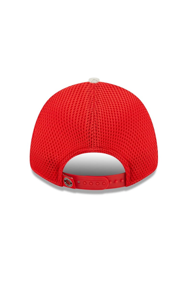 New Era Men's New Era Gray/Red Toronto Raptors Active 9FORTY Snapback Hat, Alternate, color, 