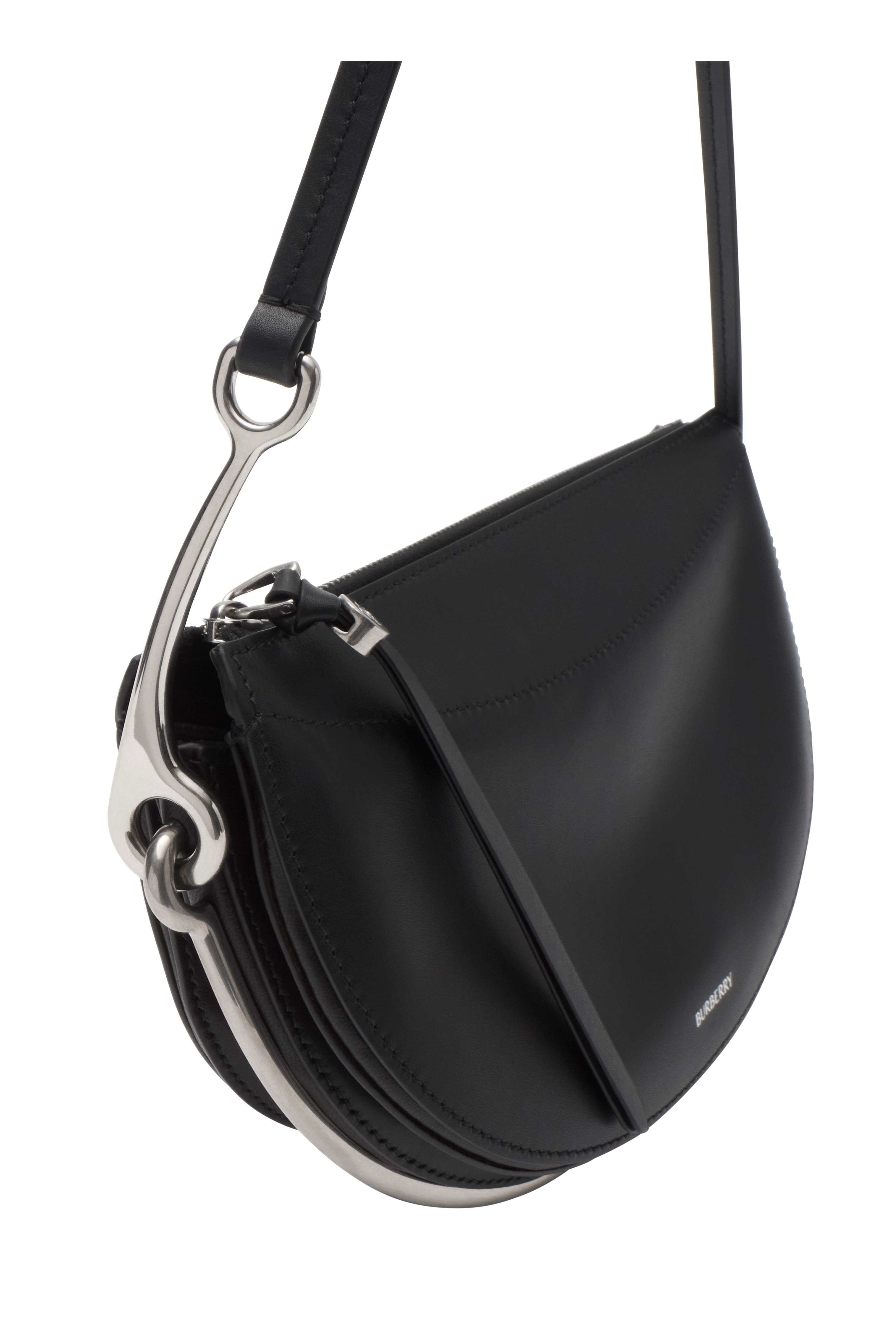 Small Bridle Saddle Bag, Alternate, color, Black