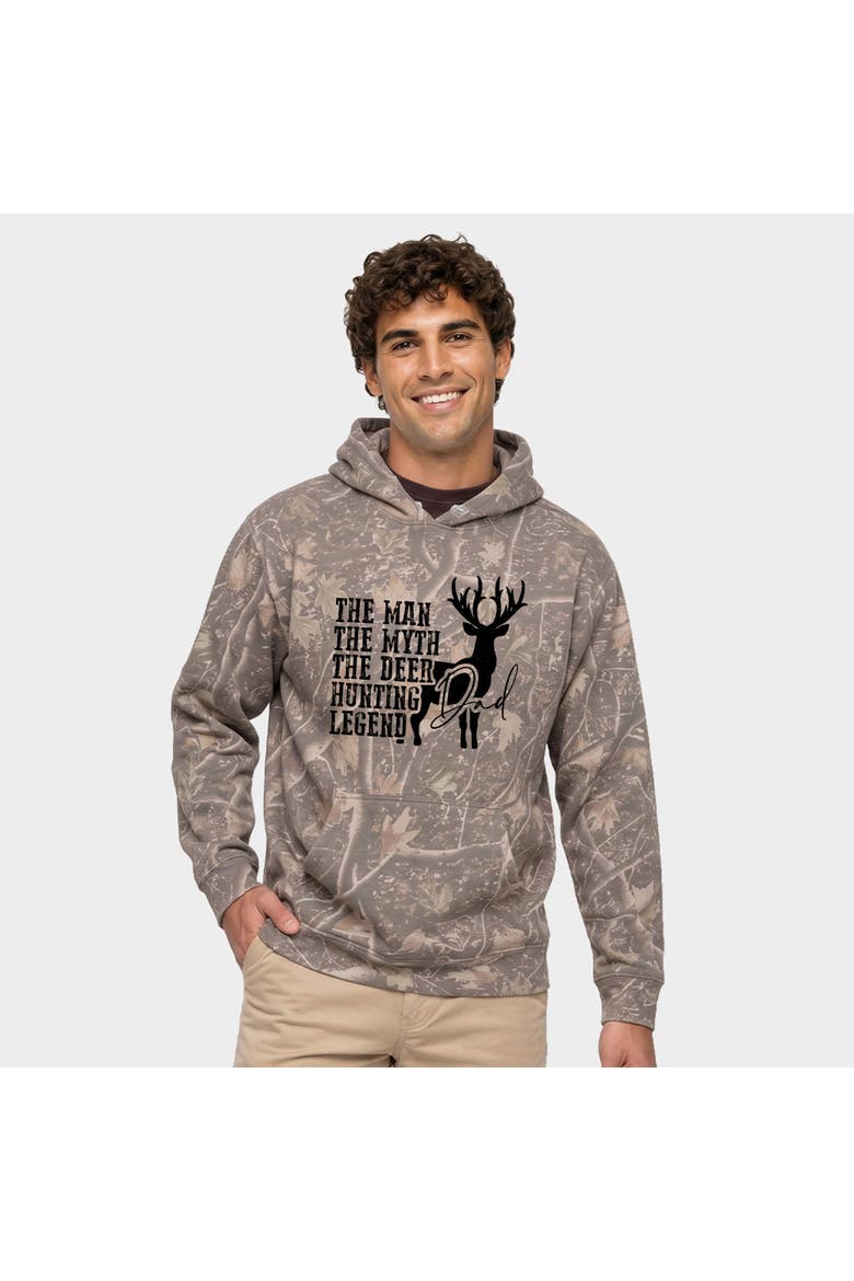 The Deer Hunting Legend Camo Hoodie, Alternate, color, Camo