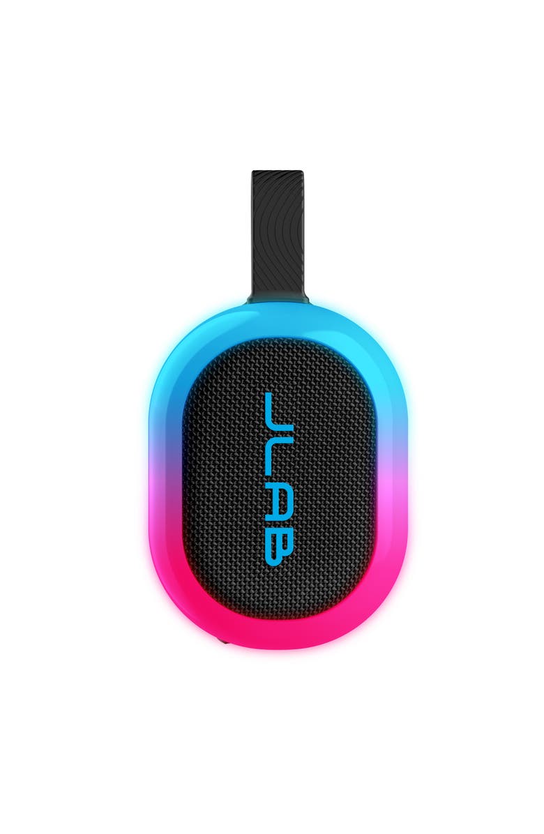 JLab Pop Party Ultra-Portable Bluetooth Speaker, Alternate, color, Black