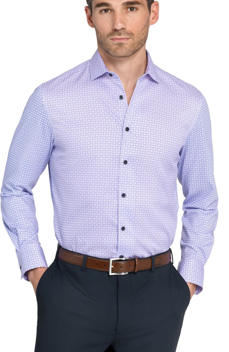W.R.K Reworked Slim Fit Cotton Dress Shirt, Alternate, color, Lilac