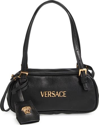 Versace Mini Logo East/West Leather Shoulder Bag | Nordstrom