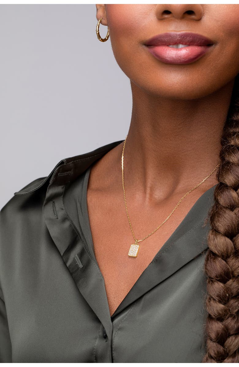 Bony Levy Mika Pavé Diamond Pendant Necklace, Alternate, color, 