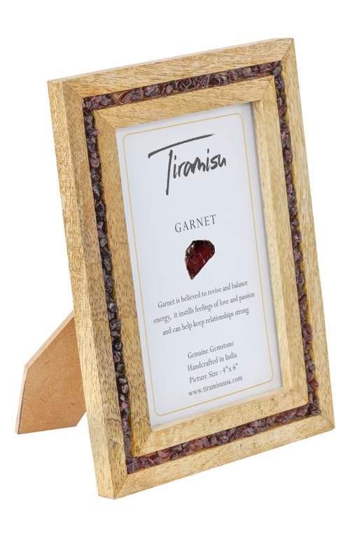 Tiramisu Moonglow Picture Frame In Garnet