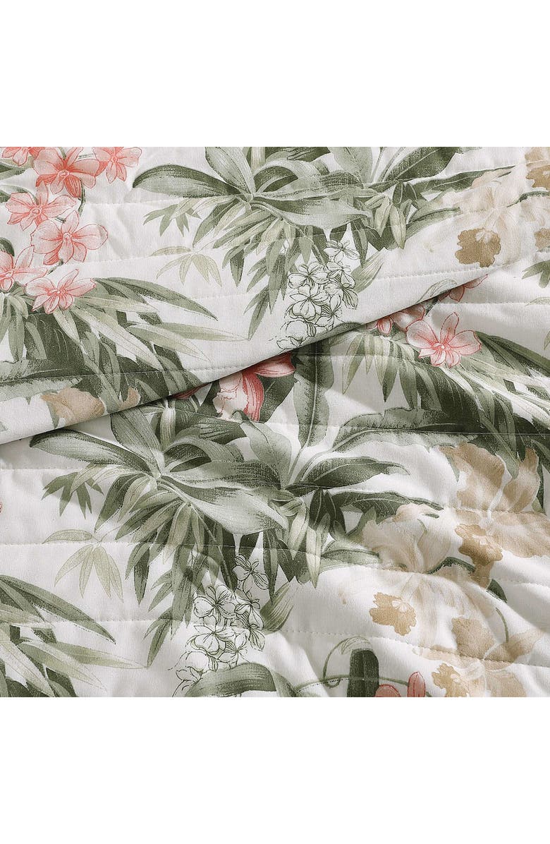 Tommy Bahama Island Orchid Quilt & Sham Set, Alternate, color, Light Pastel Pink