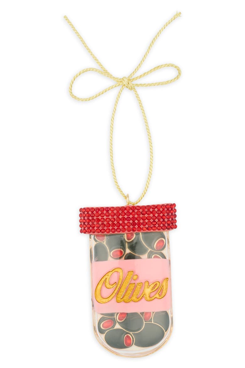 Olives Christmas Ornament, Main, color, MULTI