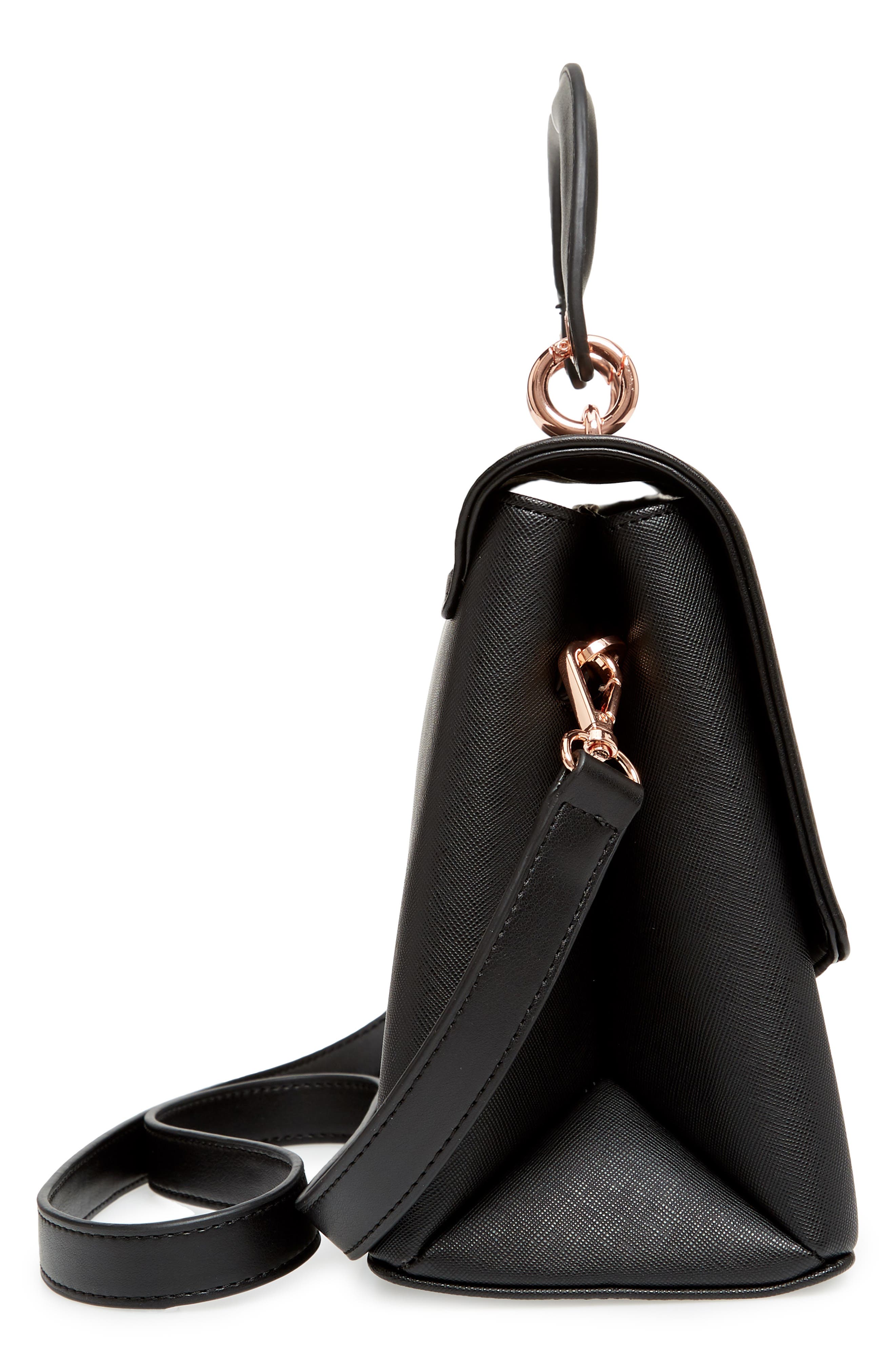 Ted Baker London Keiira Lady Bag Faux Leather Top Handle Satchel, Alternate, color, 