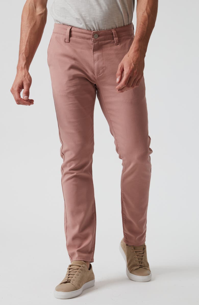 34 Heritage Verona Slim Straight Leg Chinos, Main, color, Rose High Flyer