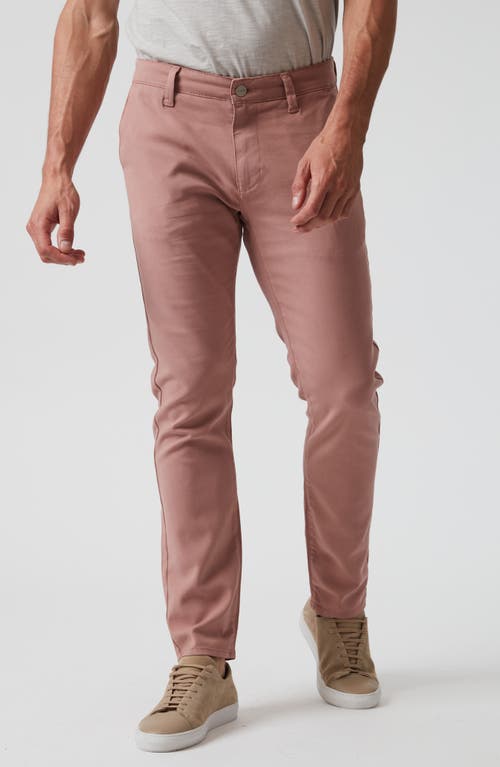 34 Heritage Verona Slim Straight Leg Chinos in Rose High Flyer 