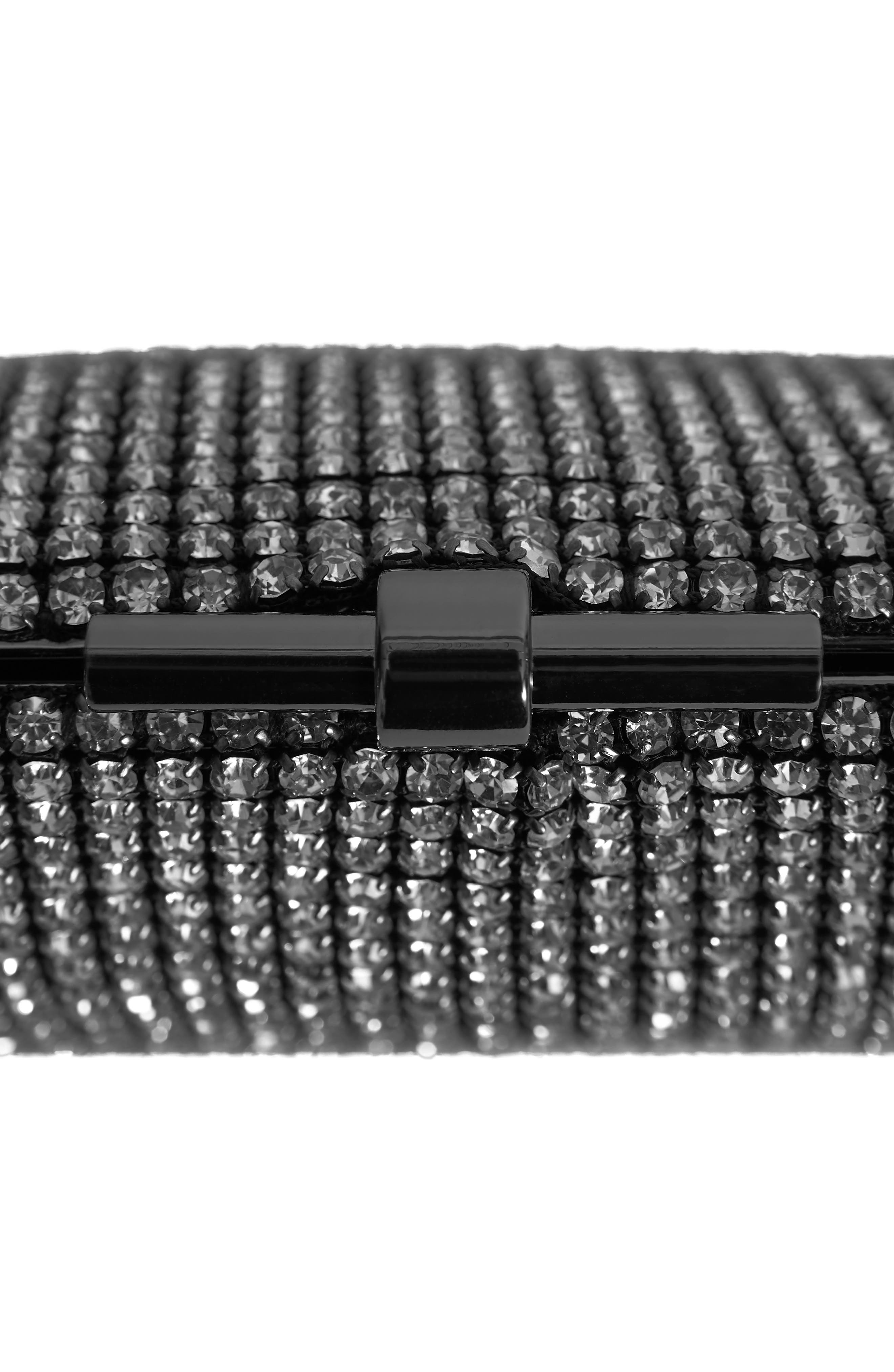 Reiss Adaline Crystal Embellished Frame Clutch, Alternate, color, 