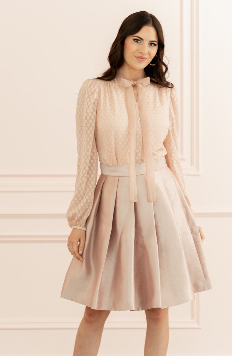 Rachel Parcell Full Twill Skirt, Alternate, color, 