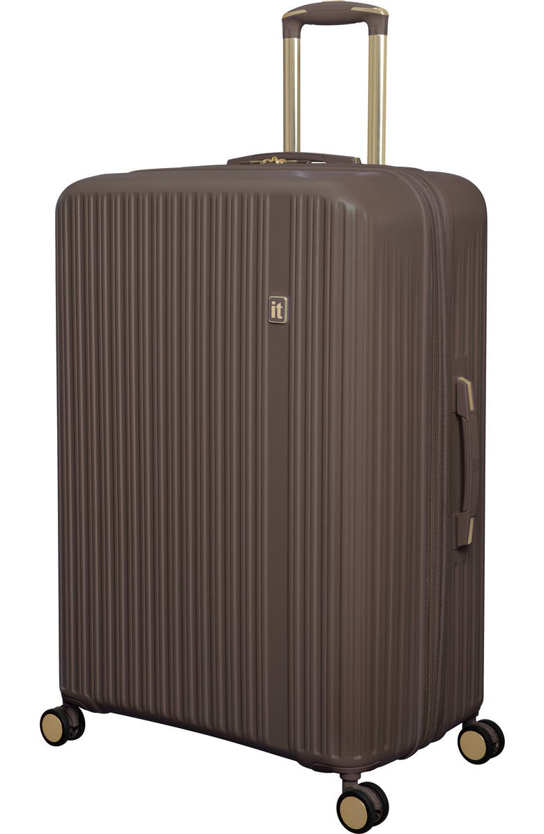 IT LUGGAGE Luxuriant 31-Inch Hardside Checked Expandable Spinner, Main, color, Falcon Haze