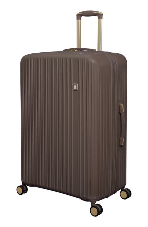 Luxuriant 31-Inch Hardside Checked Expandable Spinner