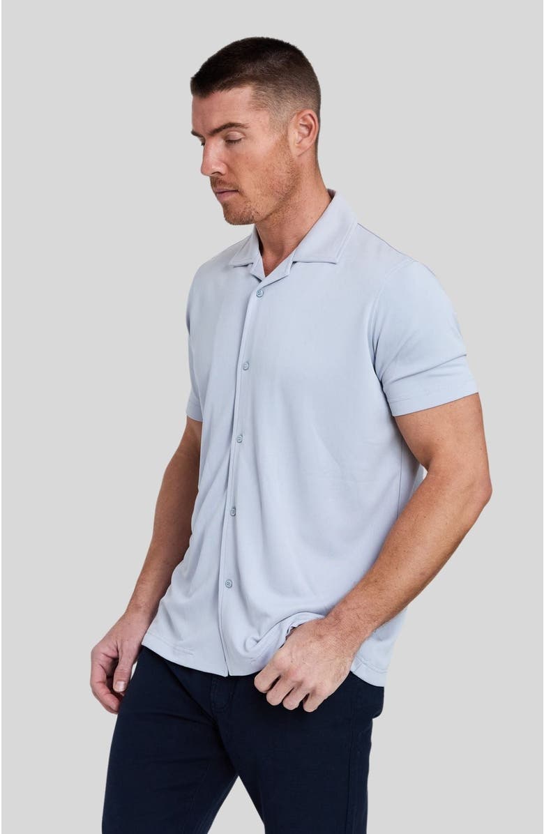 Rye 51 The Brody Cabana Shirt, Alternate, color, Mist Grey