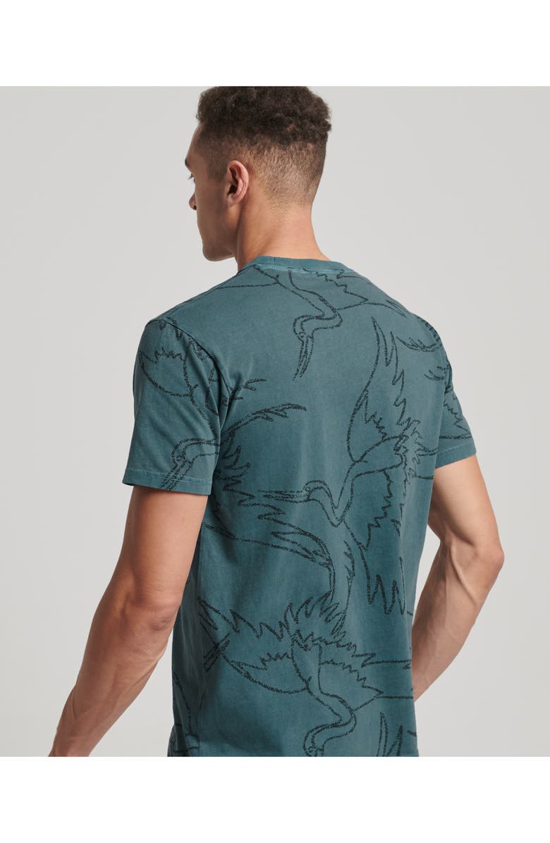 Superdry Vintage Print T-Shirt, Alternate, color, 