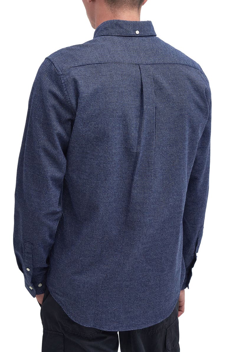 Barbour Bannock Check Print Cotton Button-Down Shirt, Alternate, color,