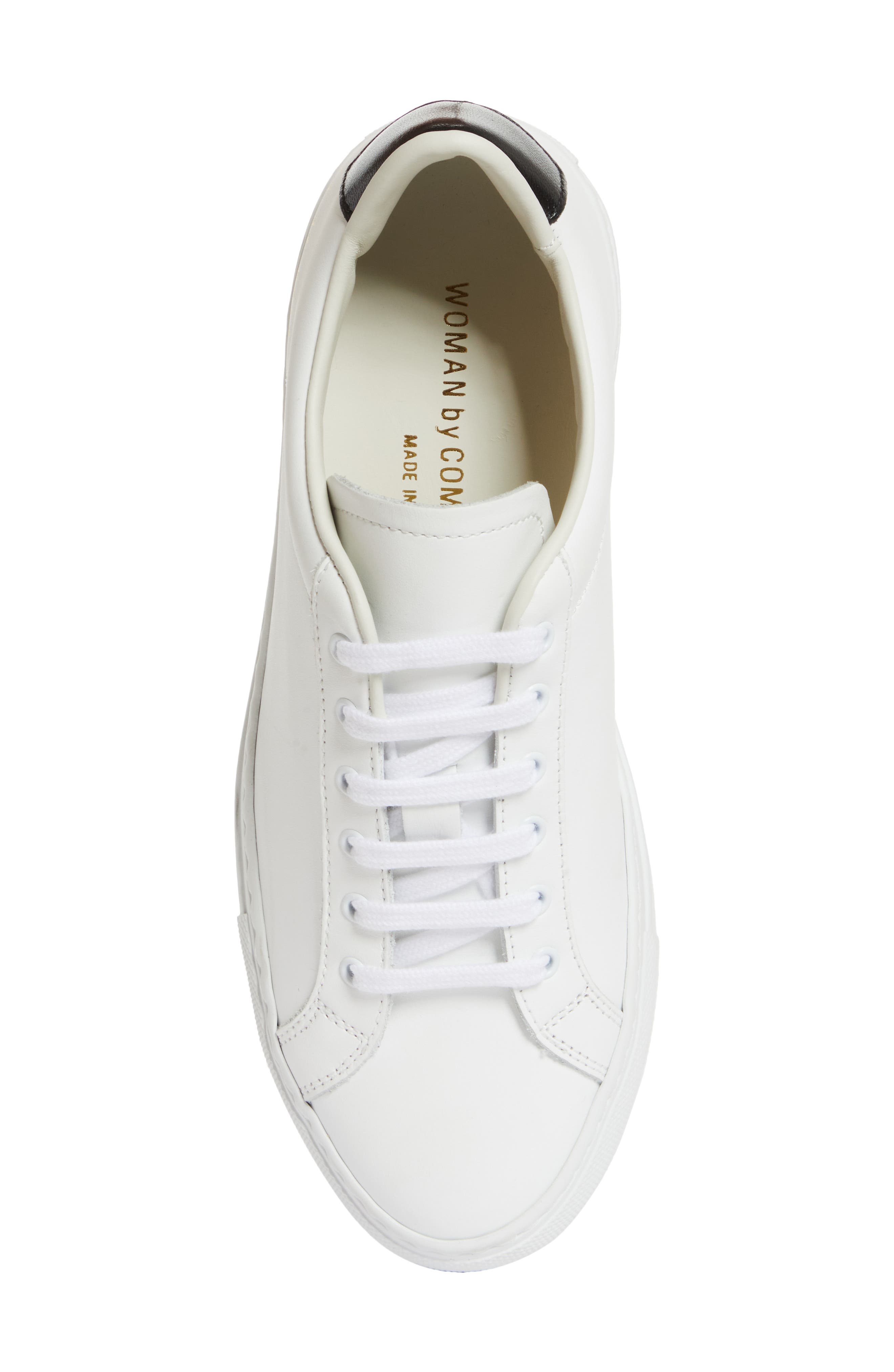 Common Projects Retro Classic Low Top Sneaker, Alternate, color, White/ Black