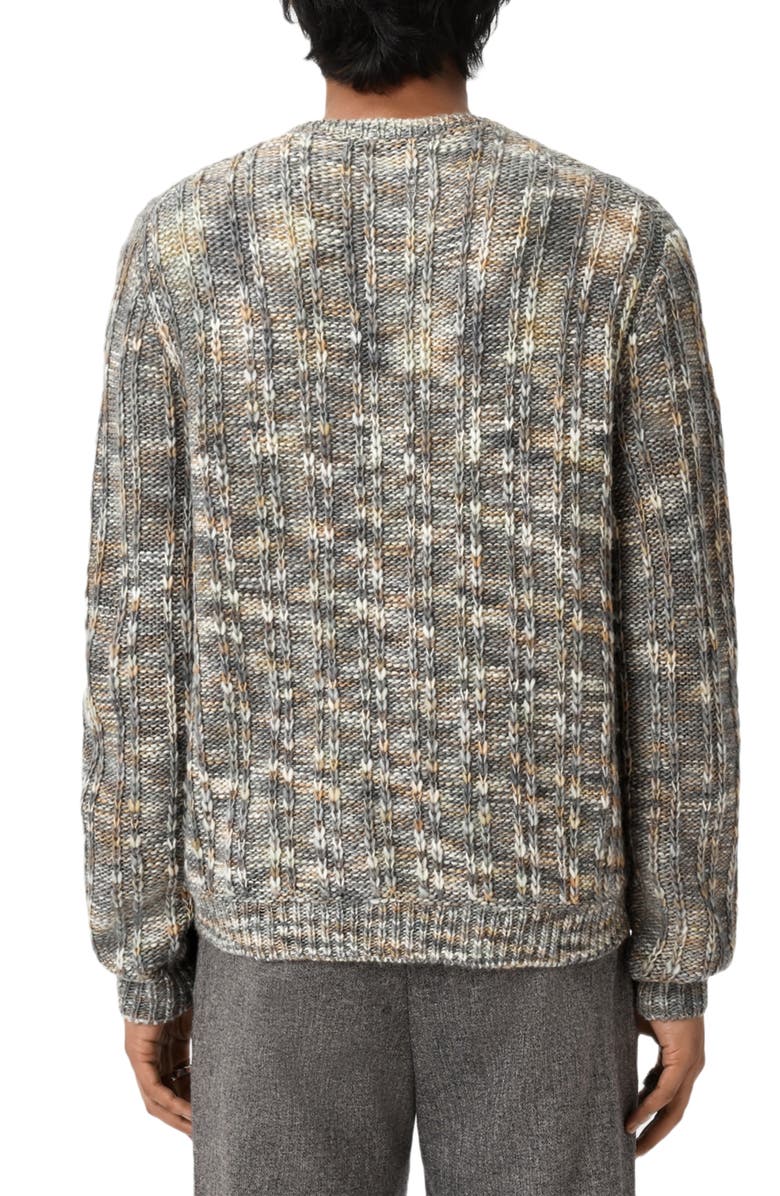 John Varvatos Marsala Wool Sweater, Alternate, color, Terra Brown