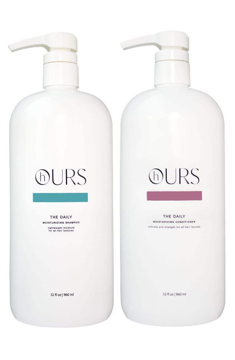 hOURS haircare Daily Moisture Duo, Main, color, 32 Oz