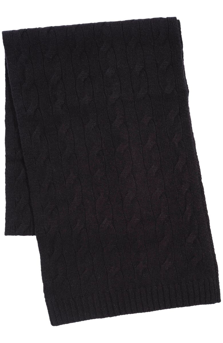Polo Ralph Lauren Cashmere Cable Scarf, Main, color, 