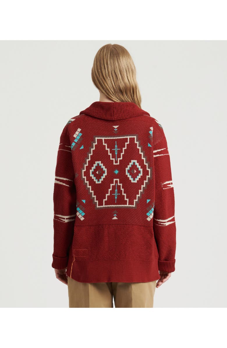 Fortela Henryc Navajo Cotton Cardigan, Alternate, color, M2x