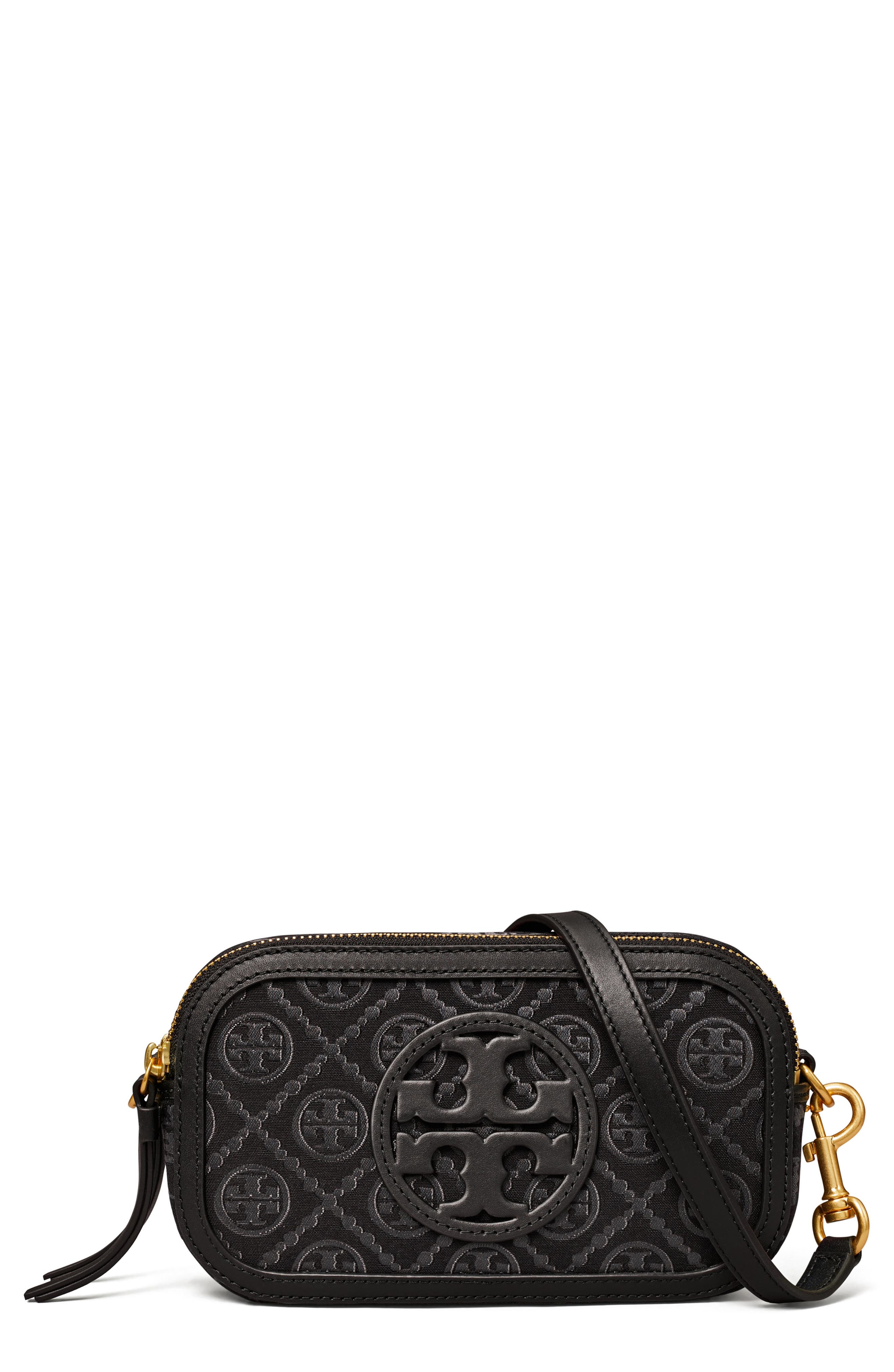 Tory Burch Mini T Monogram Crossbody Bag, Main, color, 