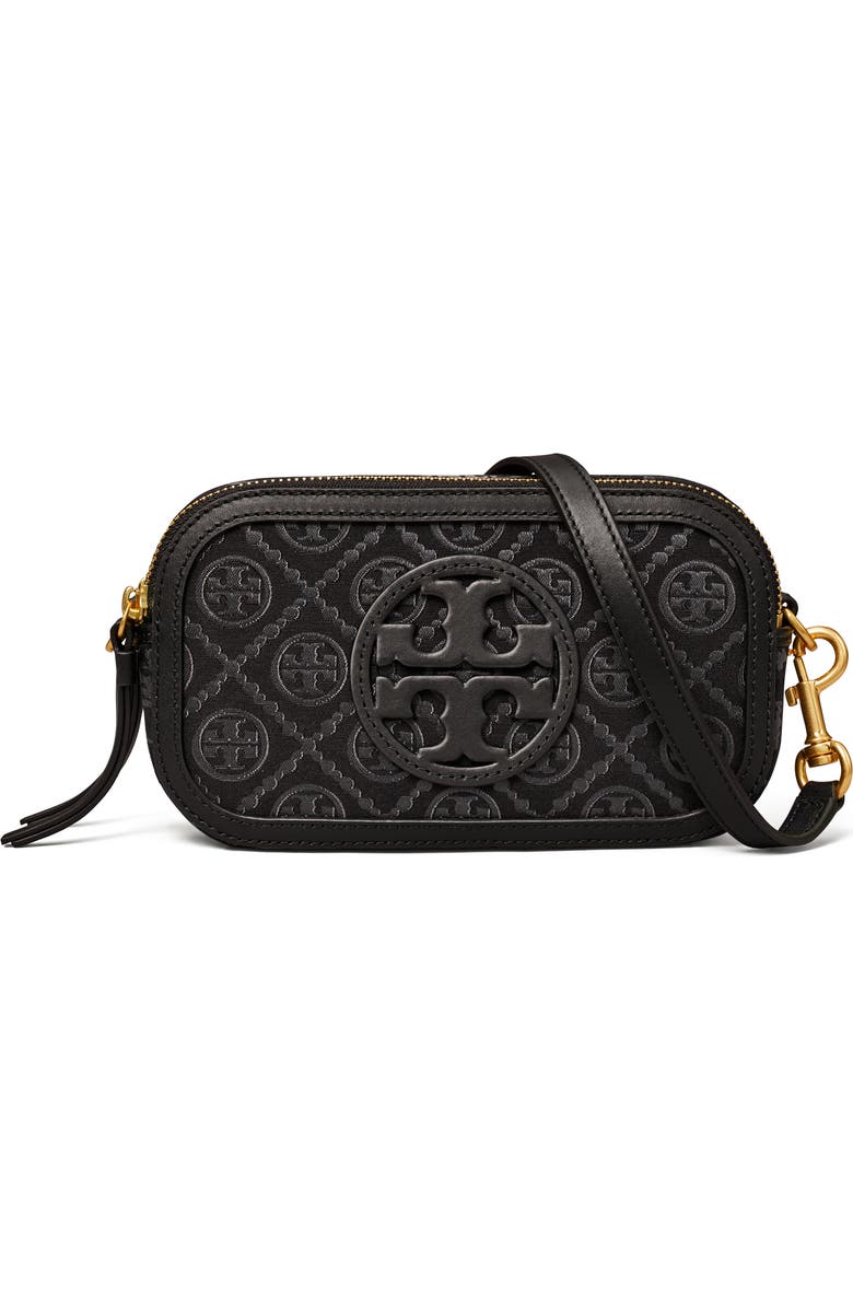 Tory Burch Mini T Monogram Crossbody Bag, Main, color,
