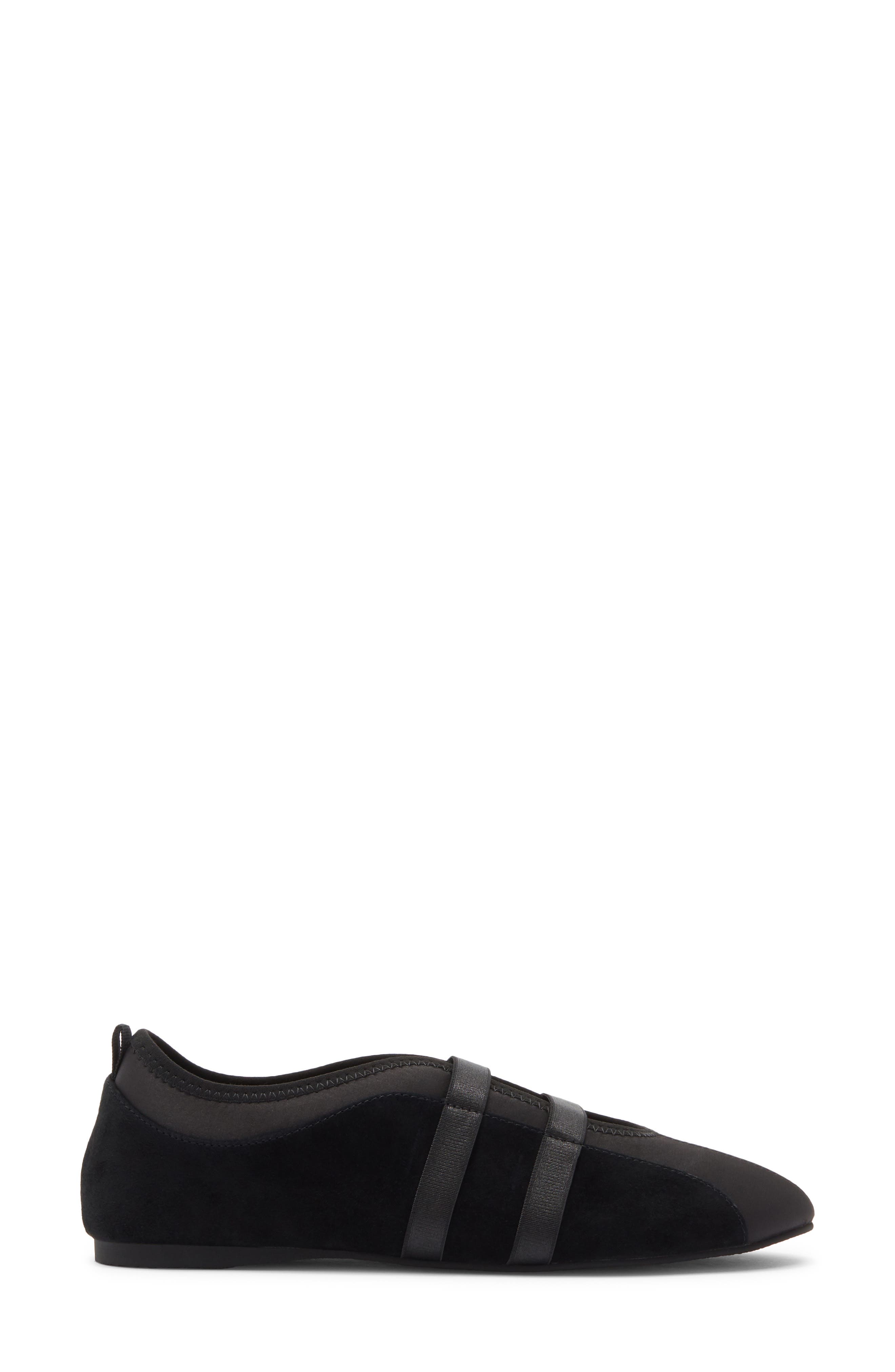 INTENTIONALLY BLANK Sporty Sneaker, Alternate, color, Black